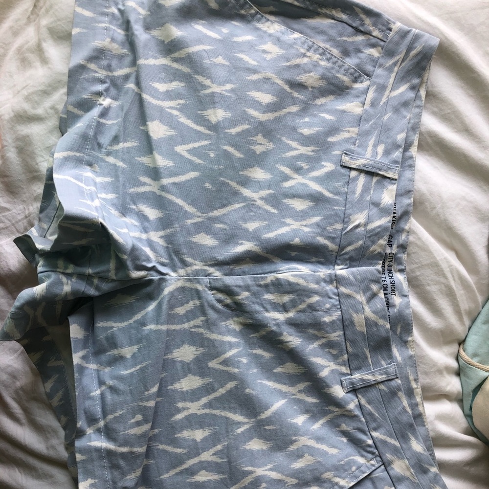 Blue shorts